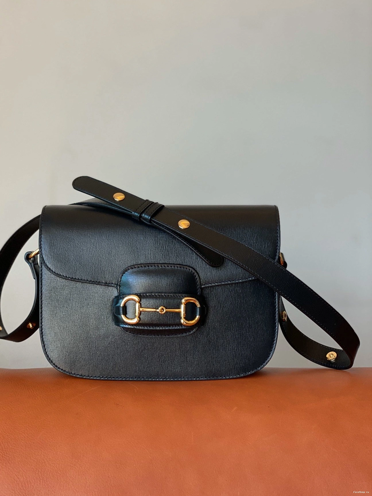 First bag ru 1955 shoulder bag GUCCI Horsebit 0822